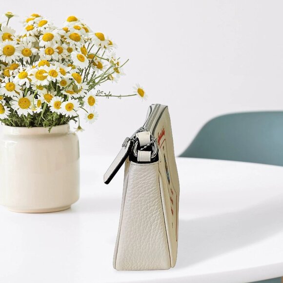 Coach CU197 Nolita 19 With Boardwalk Graphic IN Chalk